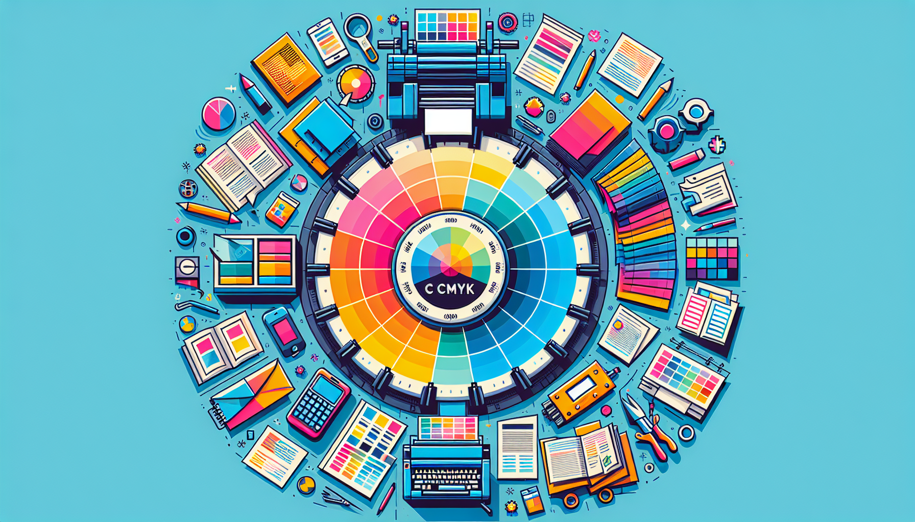 CMYK Nedir? Baskı Dünyasında Renklerin Şifresi