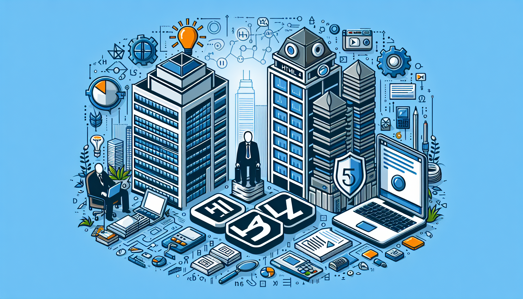 HTML 4 ve HTML 5 Arasındaki Temel Farklar ve Yenilikler