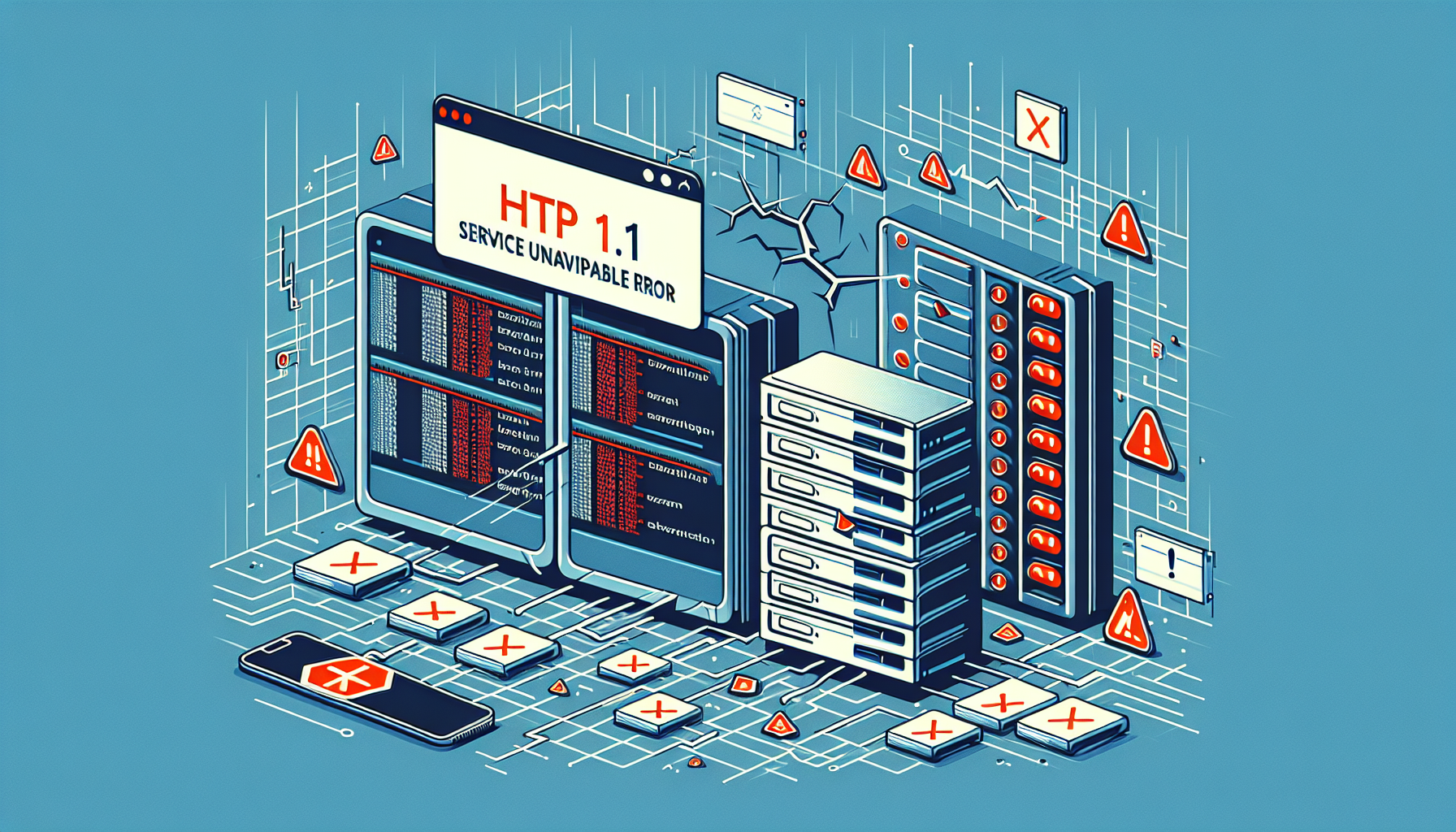 HTTP 1.1 Servis Kullanılamaz Hatası: Nedenleri ve Çözümleri