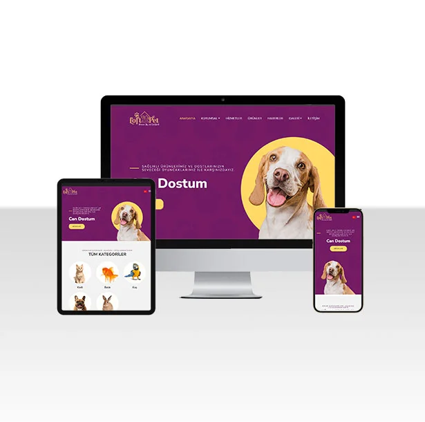 Petshop Website Package