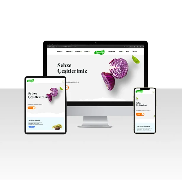 Farm / Organic Product Web Package