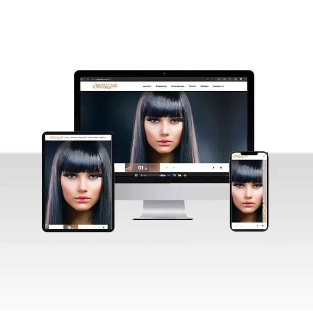 Hair Design Website Package