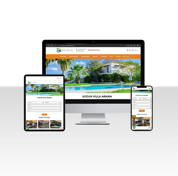 Villa Rental Website Package