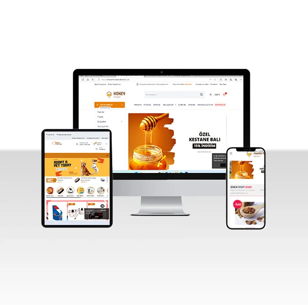 Balcı Organic Product E-Commerce Package