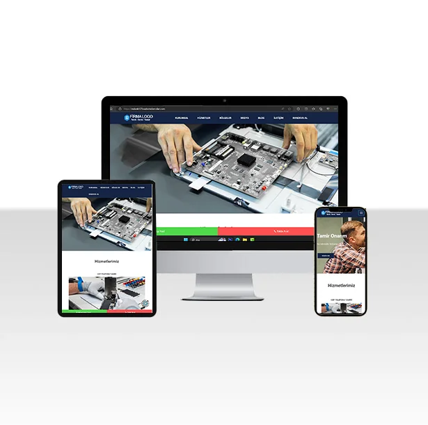 Electronic Repair Website Package