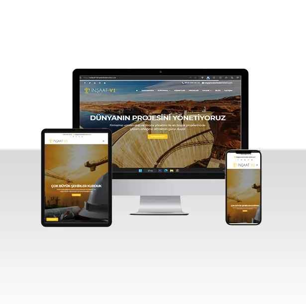 Construction Architect Web Package