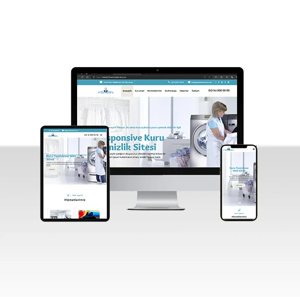 Dry Cleaning Website Package