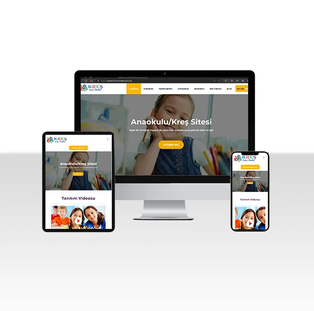 Nursery / Kindergarten Website Web Package